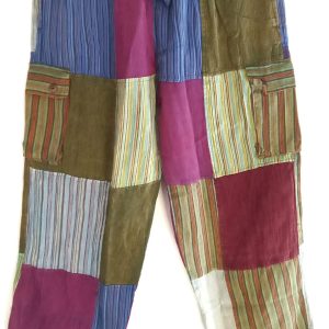 Patch work straight leg no pic 4 pockets XL