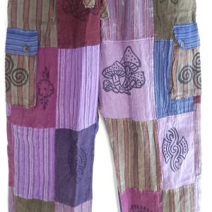 Patch work straight leg 4 pockets XXL