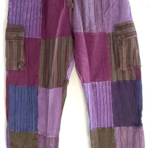 Patch work straight leg no pic 4 pockets XXL