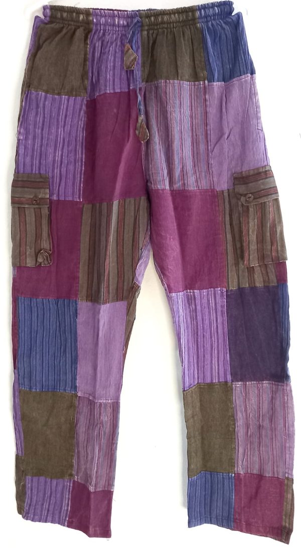 Patch work straight leg no pic 4 pockets XXL