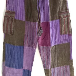 Patch work straight leg no pic 4 pockets XXXL