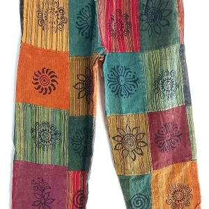 Patch work straight leg 2 pocket XL