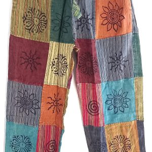 Patch work straight leg 2 pocket XL