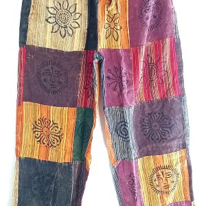 Patch work straight leg 2 pocket XL