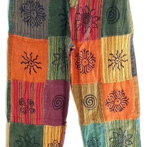 Patch work straight leg 2 pocket XL