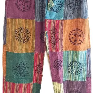 Patch work straight leg 2 pocket XXL