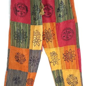 Patch work straight leg 2 pocket XXL