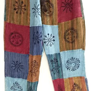 Patch work straight leg 2 pocket XXL