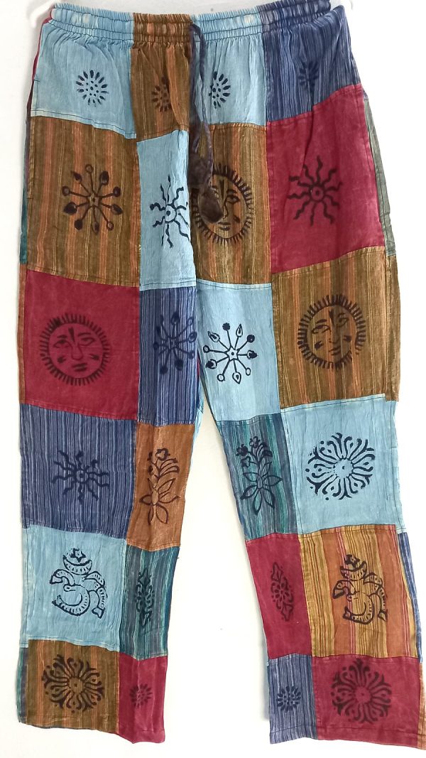 Patch work straight leg 2 pocket XXL