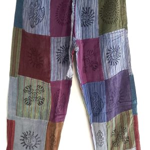 Patch work straight leg 2 pocket XXXL