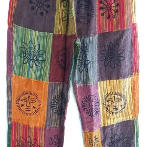 Patch work straight leg 2 pocket XXXL