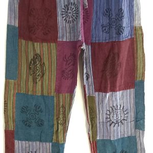 Patch work straight leg 2 pocket XXXL