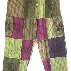 Patch work straight leg 4 pocket XL