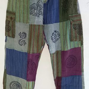 Patch work straight leg 4 pocket XXXL