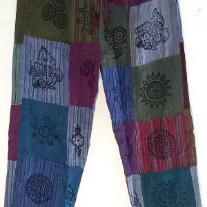 Patch work straight leg 4 pocket XXXL