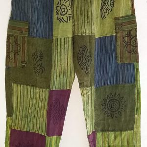 Patch work straight leg 4 pocket XXXL