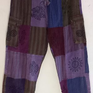 Patch work straight leg 4 pocket XXXL