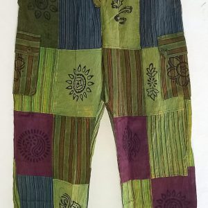 Patch work straight leg 4 pocket XXL