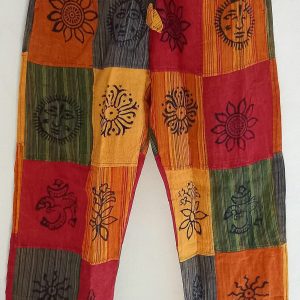 Patch work straight leg 4 pocket XXL