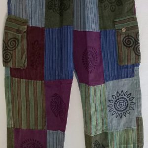 Patch work straight leg 4 pocket XXL