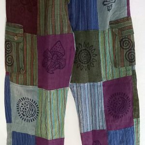 Patch work straight leg 4 pocket XXL