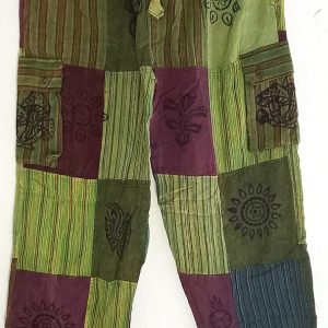 Patch work straight leg 4 pocket XL