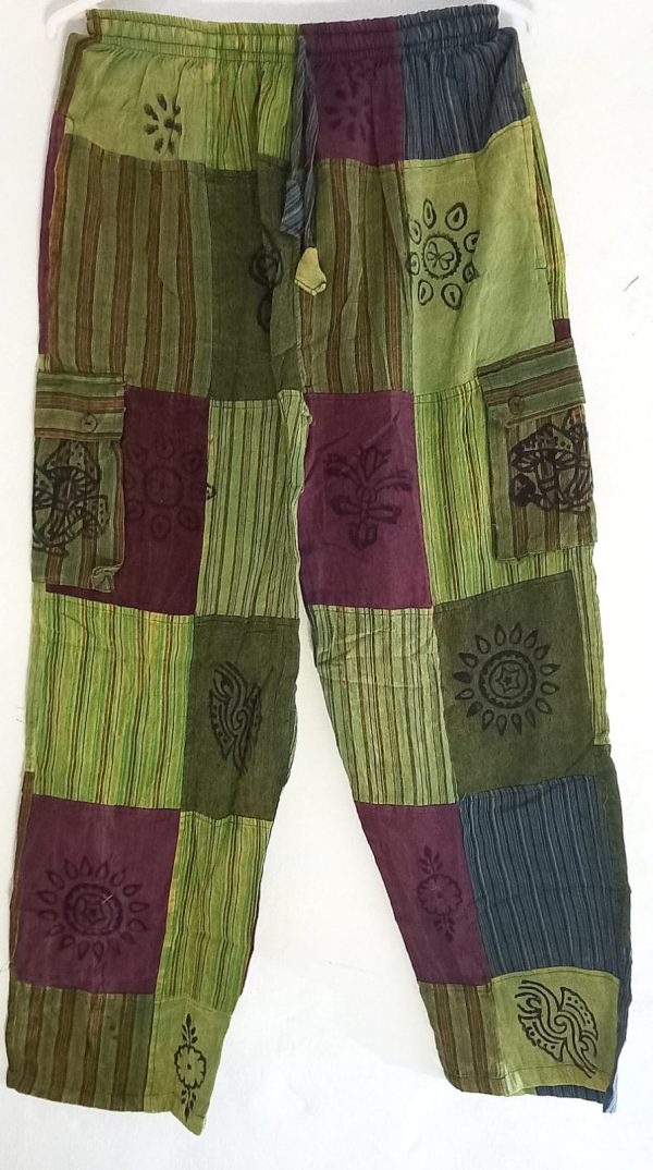 Patch work straight leg 4 pocket XL