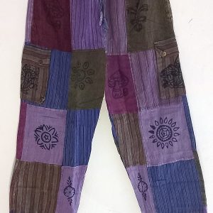 Patch work straight leg 4 pocket XL