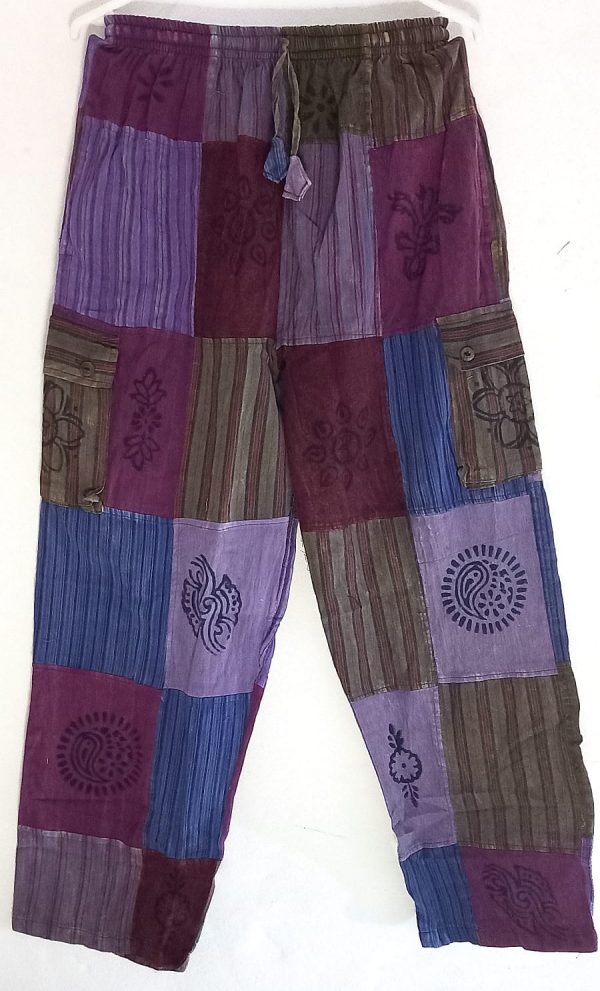 Patch work straight leg 4 pocket XL