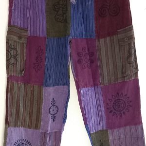 Patch work straight leg 4 pocket XL