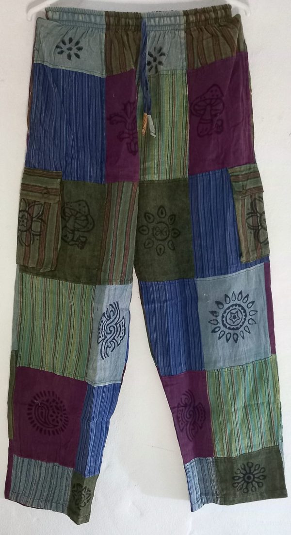 Patch work straight leg 4 pocket XL