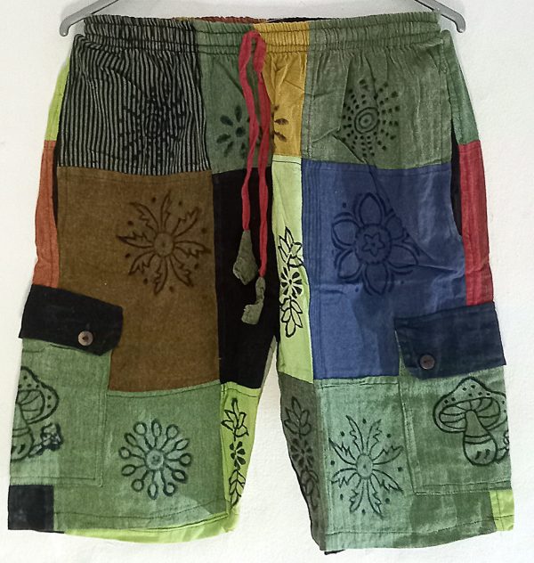 Patch shorts L