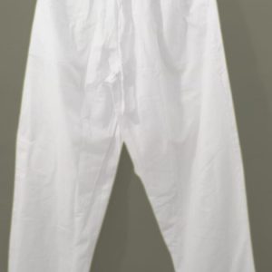 Light cotton Pants white L